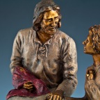 Hope Bronze Resin Maquette-5